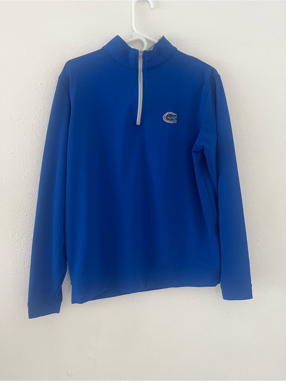 Peter Millar Men's Royal Blue Half-Zip Sweater
